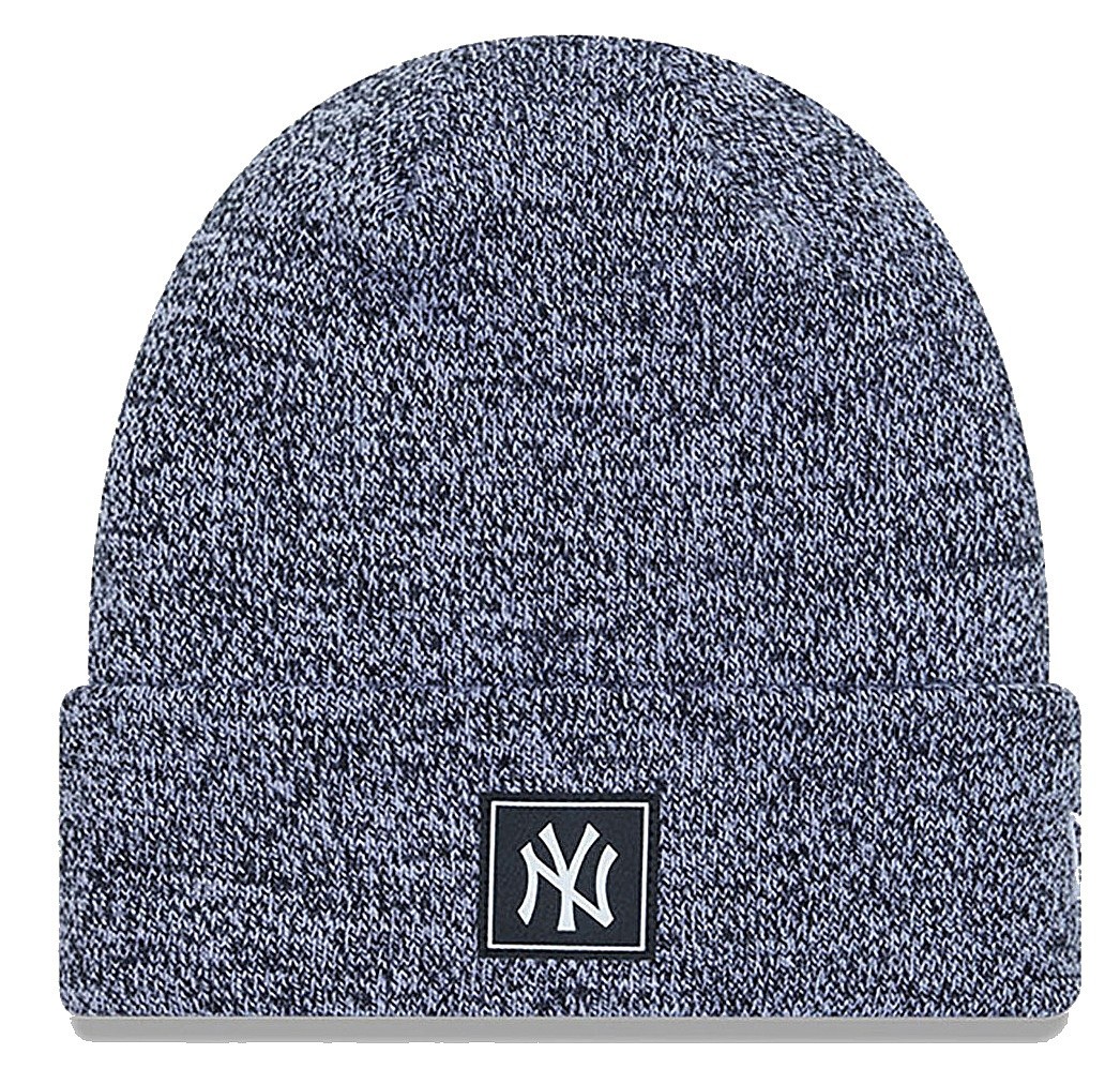 čepice New Era Team Cuff MLB New York Yankees - Heather Black/Black