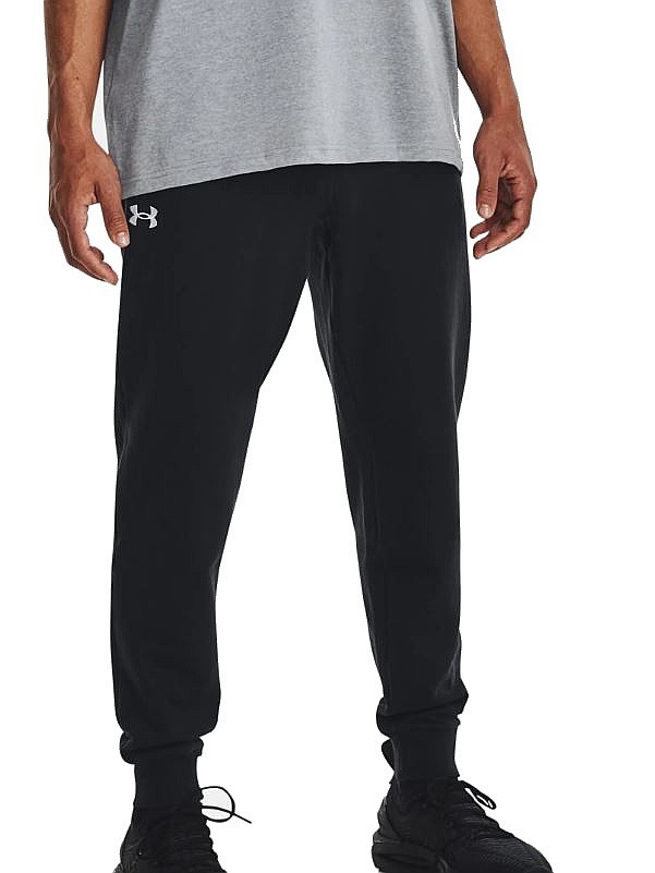спортивные штаны Under Armour Rival Fleece Jogger - Black/White - men´s