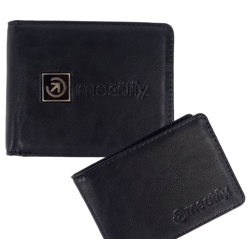 peňaženka Meatfly Darin - Black