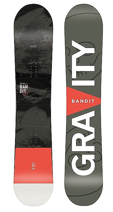 tabla de snowboard Gravity Bandit - No Color - men´s