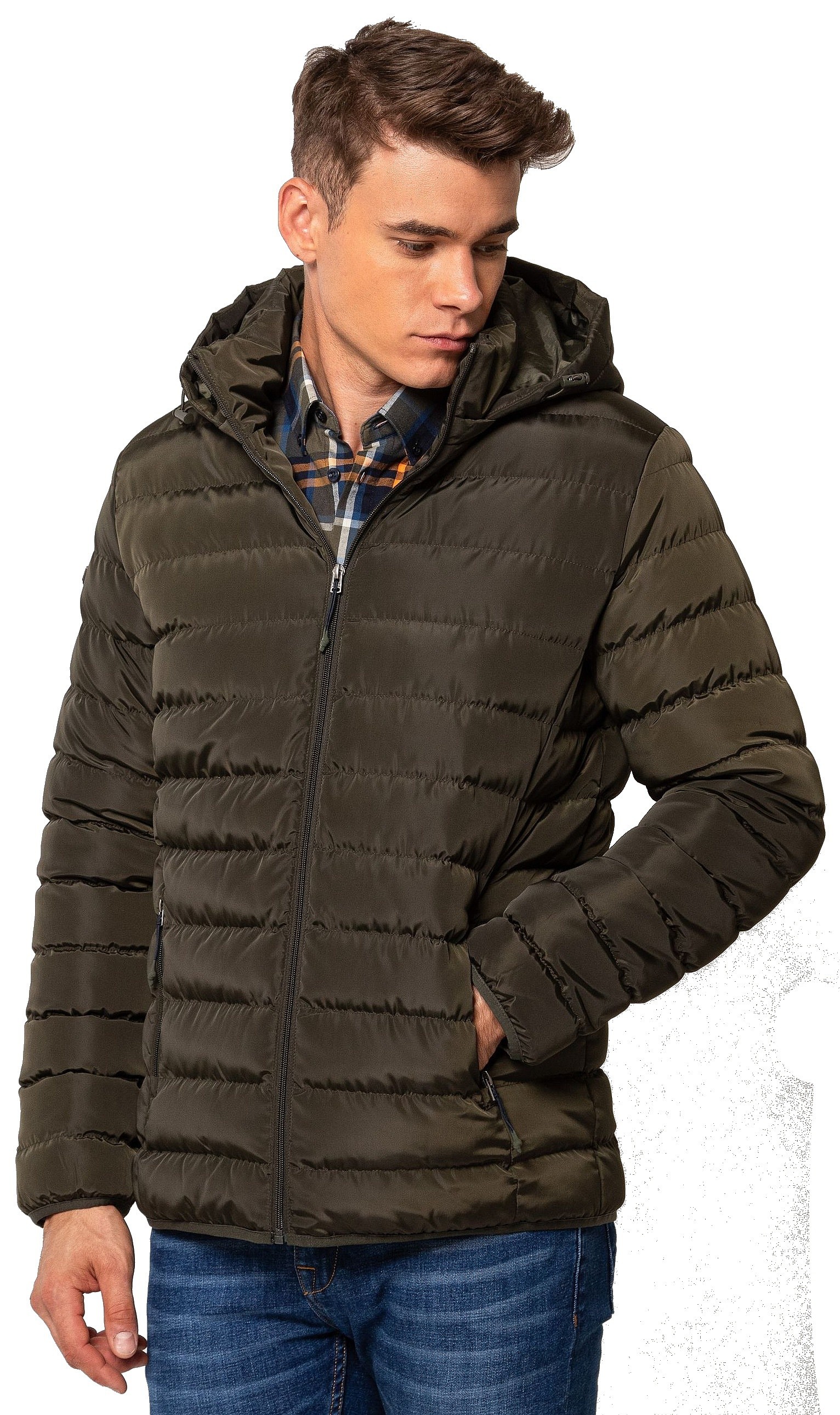 jacka Heavy Tools Nack23 - Khaki - men´s