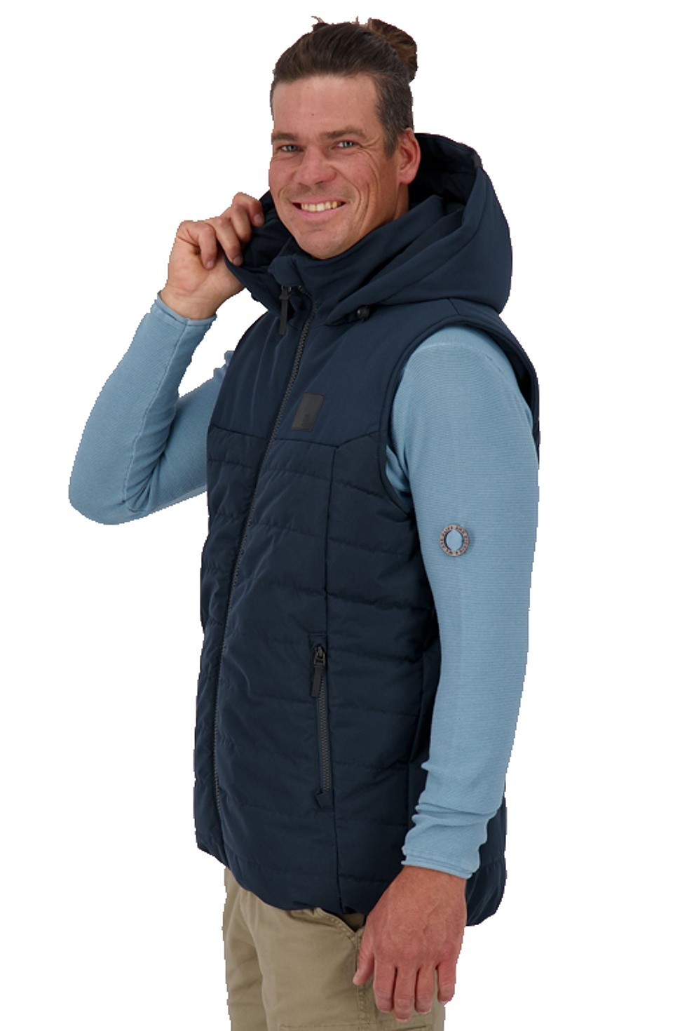 gilet ALIFE AND KICKIN Blaze A - Marine - men´s