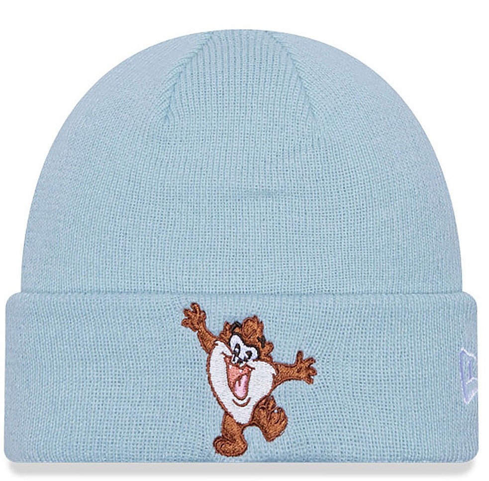 detská čiapka New Era Looney Tunes Knit Warner Bros Taz Toddler - Sky