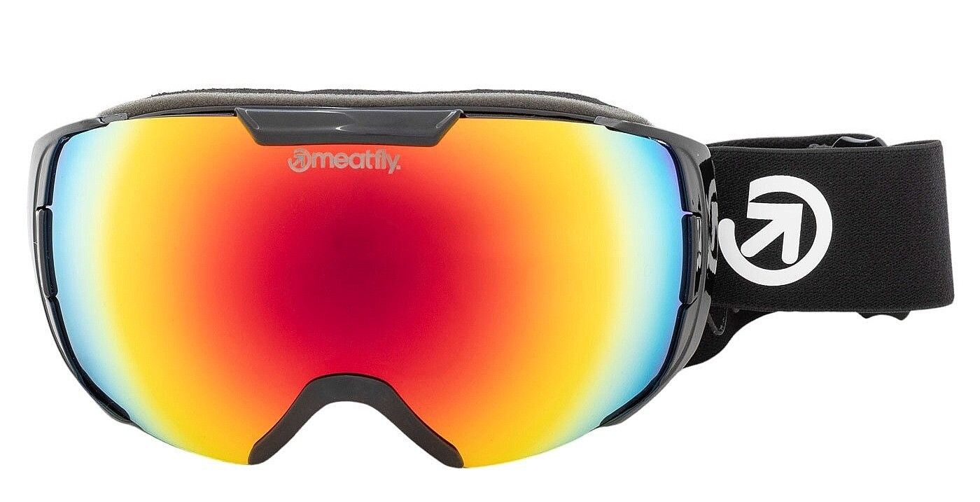 masque de ski  Meatfly Zoomer - Black