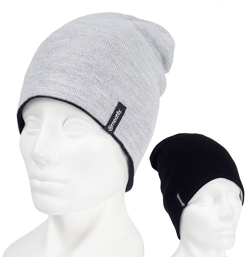 čiapka Meatfly Logan Reversible - White Heather