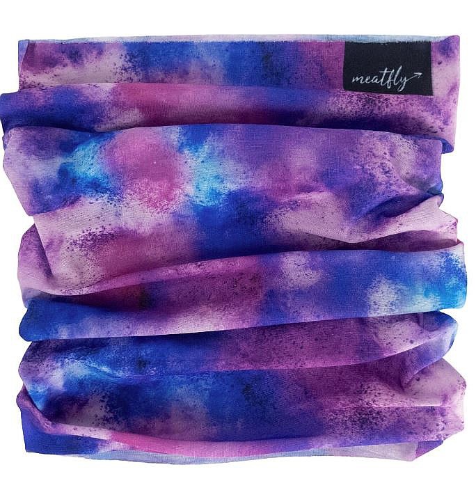 châle Meatfly Cody - Purple Aquarel