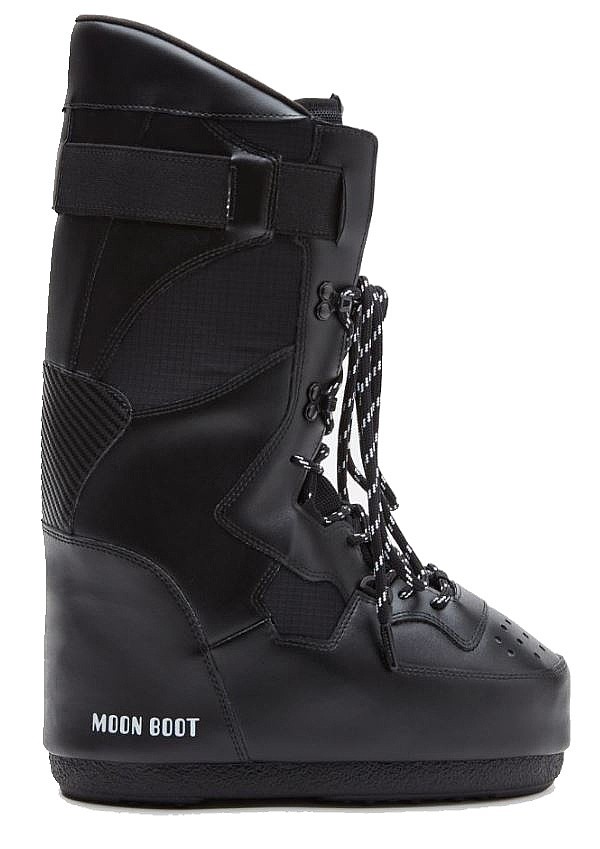 chaussures Moon Boot Icon Sneaker Hi - Black