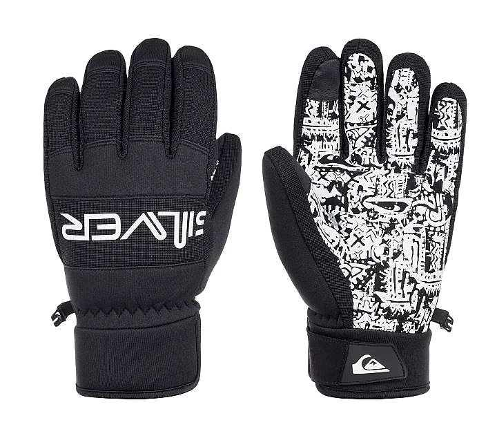 handsker Quiksilver Method - KVJ0/True Black - men´s