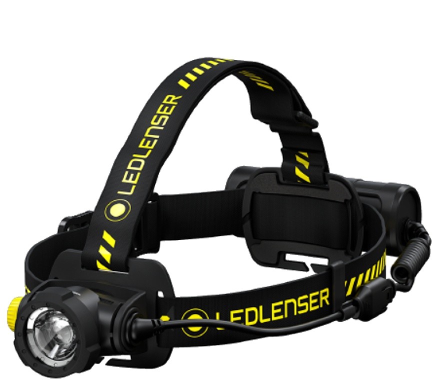 lampe frontale Led Lenser H7R Work - Black/Yellow