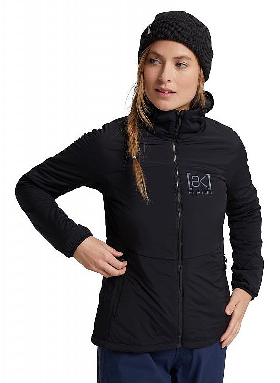 Jacke Burton Helium AK Hooded Stretch Insulated - True Black - women´s