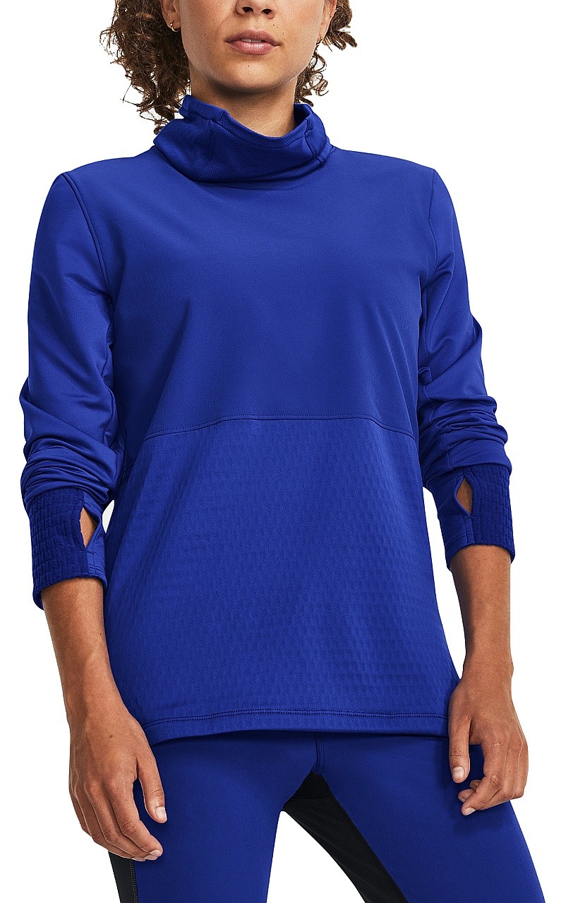 Sweatshirt Under Armour Launch Elite Funnel - Team Royal/Reflective - women´s