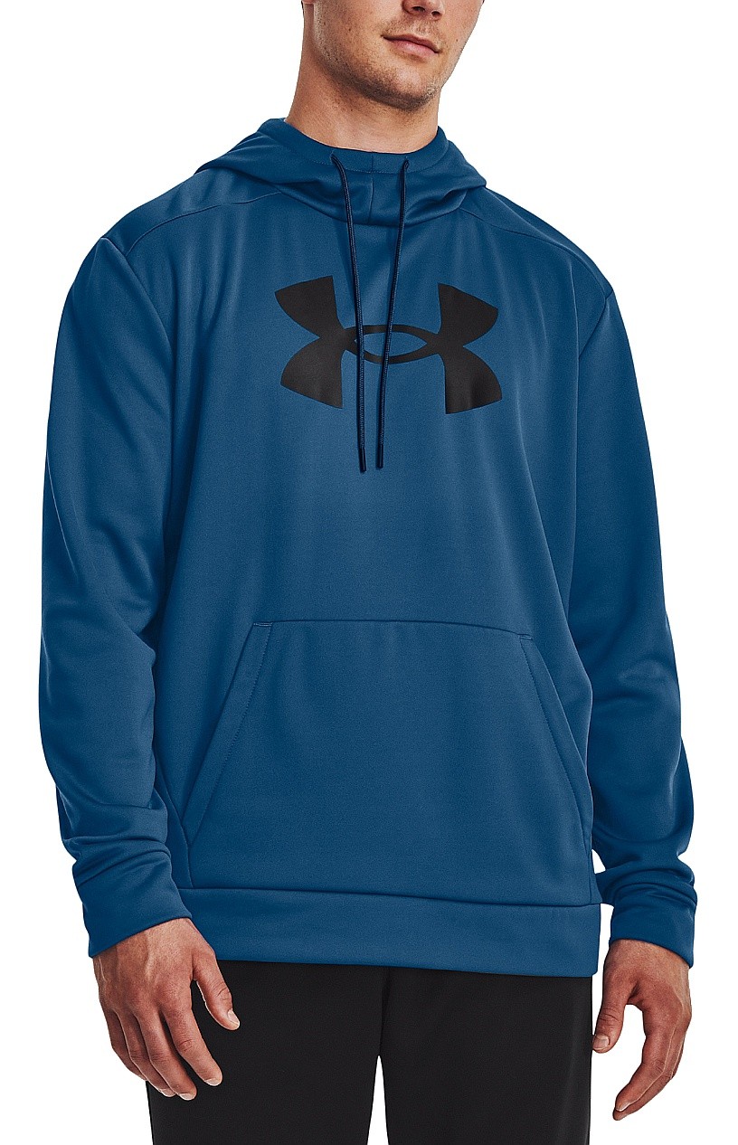 mikina Under Armour Armour Fleece Big Logo - Varsity Blue/Black