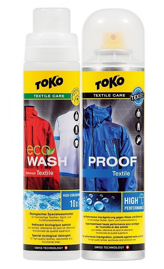 Imprägnierung Toko Textile Proof 250 & Textile Wash 250 2 Pack - No Color