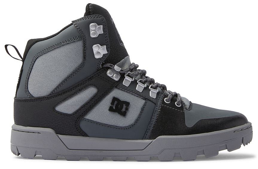 zapatos DC Pure High -Top WR Boot - XKSK/Black/Grey/Black - men´s
