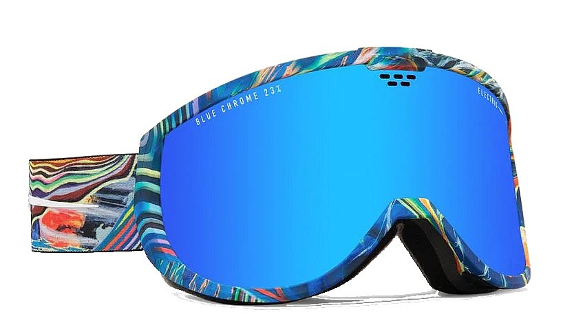 Skibrille Electric Cam - Mike Parillo/Blue Chrome