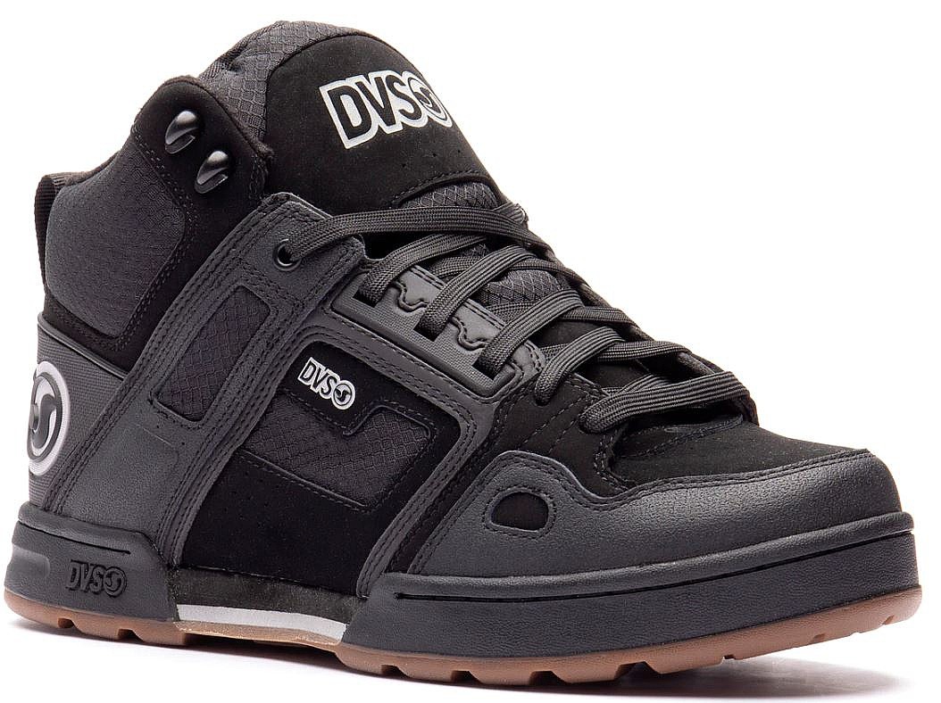 zapatos DVS Comanche Boot - Black/Reflective/Charcoal/Leather - men´s