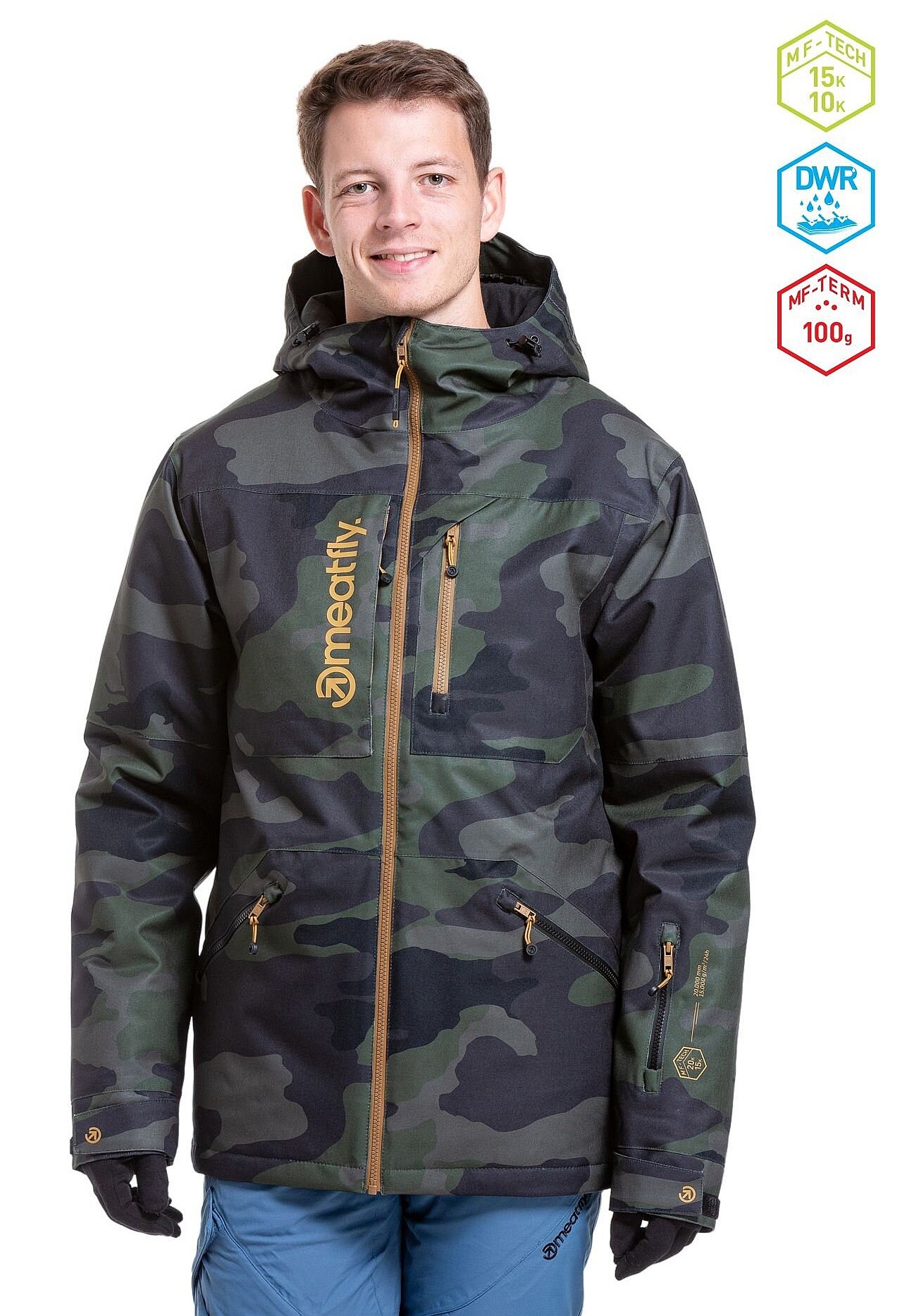 veste Meatfly Helios - Rampage Camo - men´s