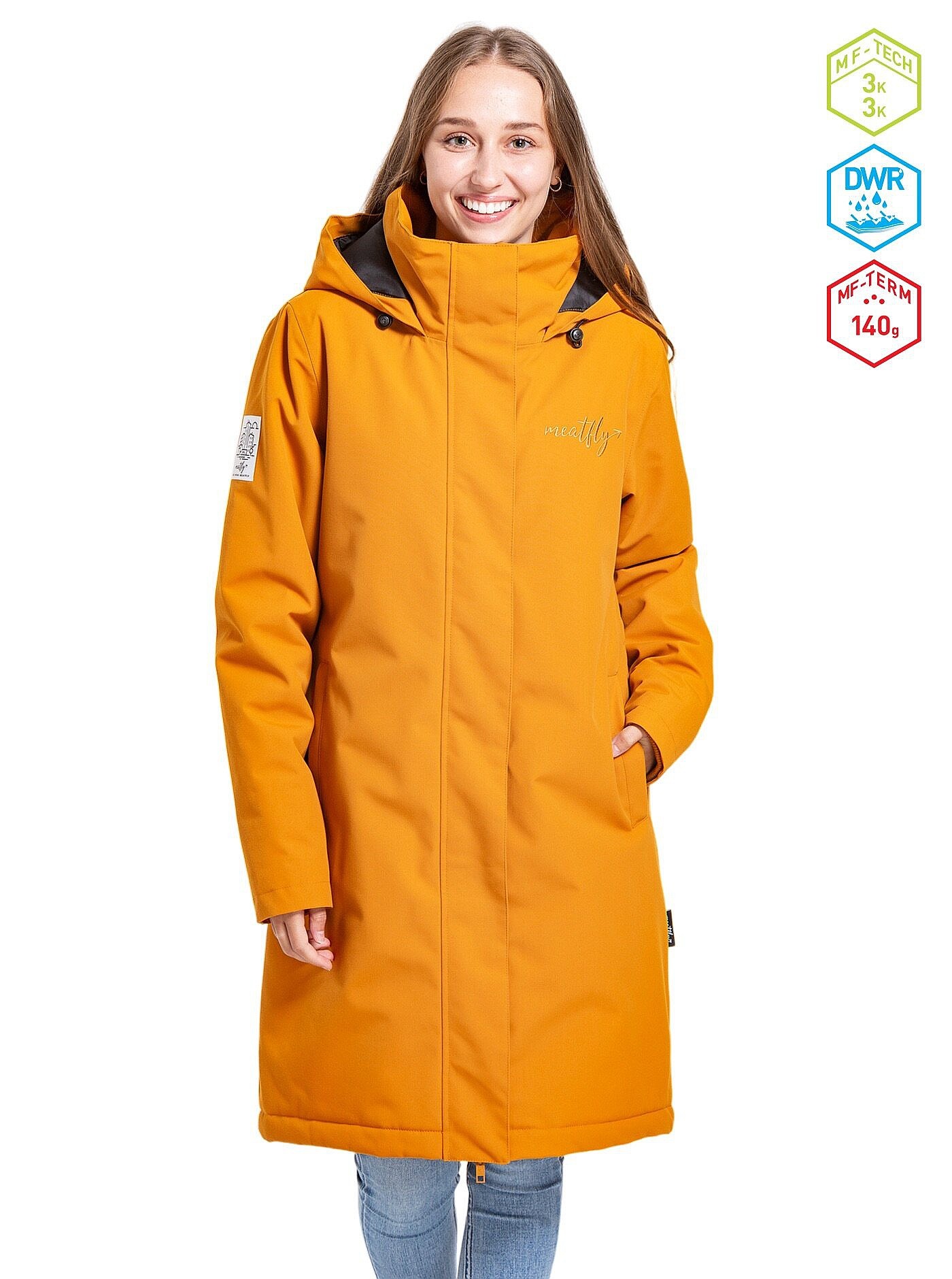 Jacke Meatfly Kira - Caramel - women´s