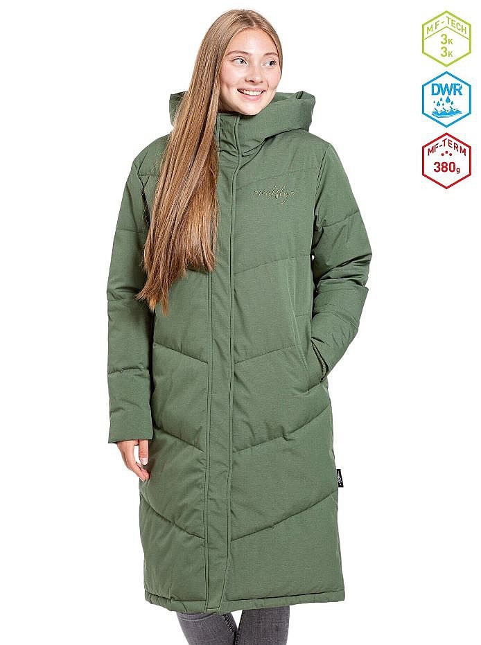 Mantel Meatfly Chloe - Olive - women´s