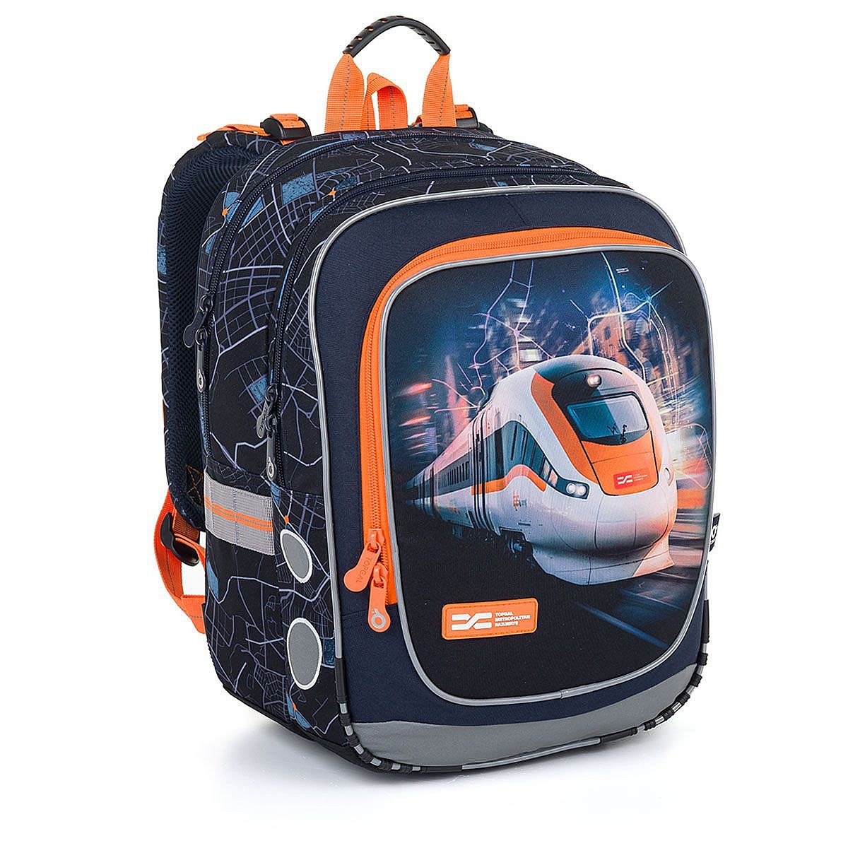 rucsac Topgal ENDY 24012 - Blue/Orange - boy´s
