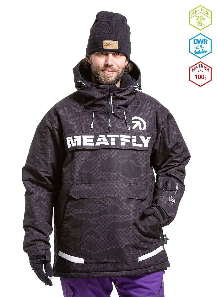 bunda Meatfly Zenith - Morph Black