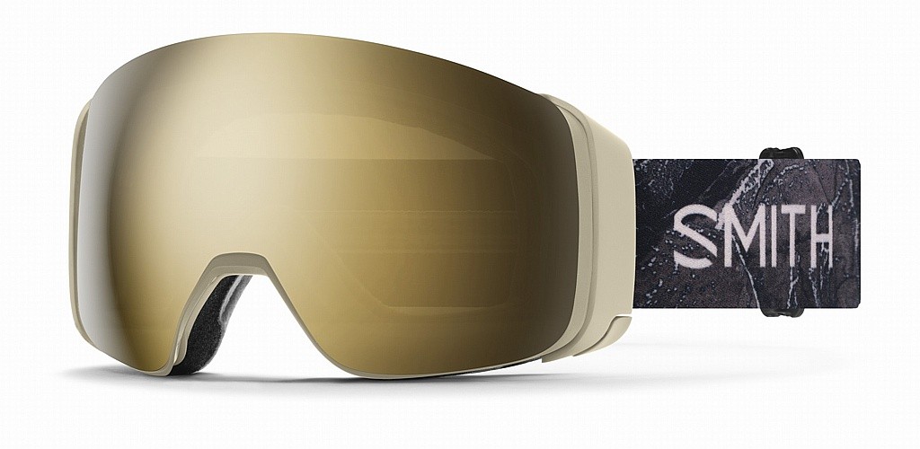 lyžiarske okuliare Smith 4D MAG - AC Sage Cattabriga/Alosa/ChromaPop Sun Black Gold Mirror