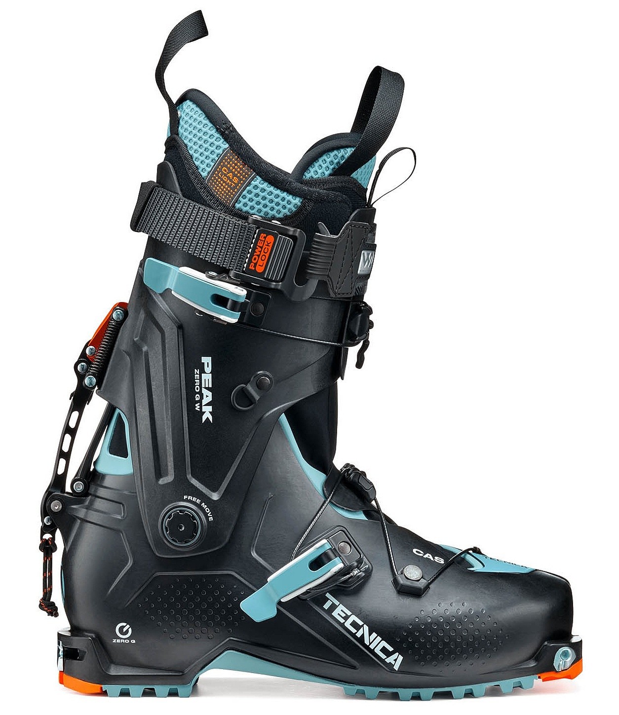 topánky Tecnica Zero G Peak W - Black/Light Blue