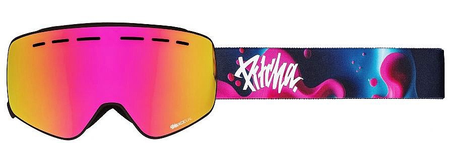 skibril Pitcha XC3 - Liquid/Pink Mirrored