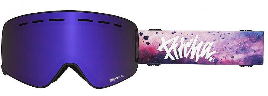 masque de ski  Pitcha XC3 - Cosmo/Purple Mirrored