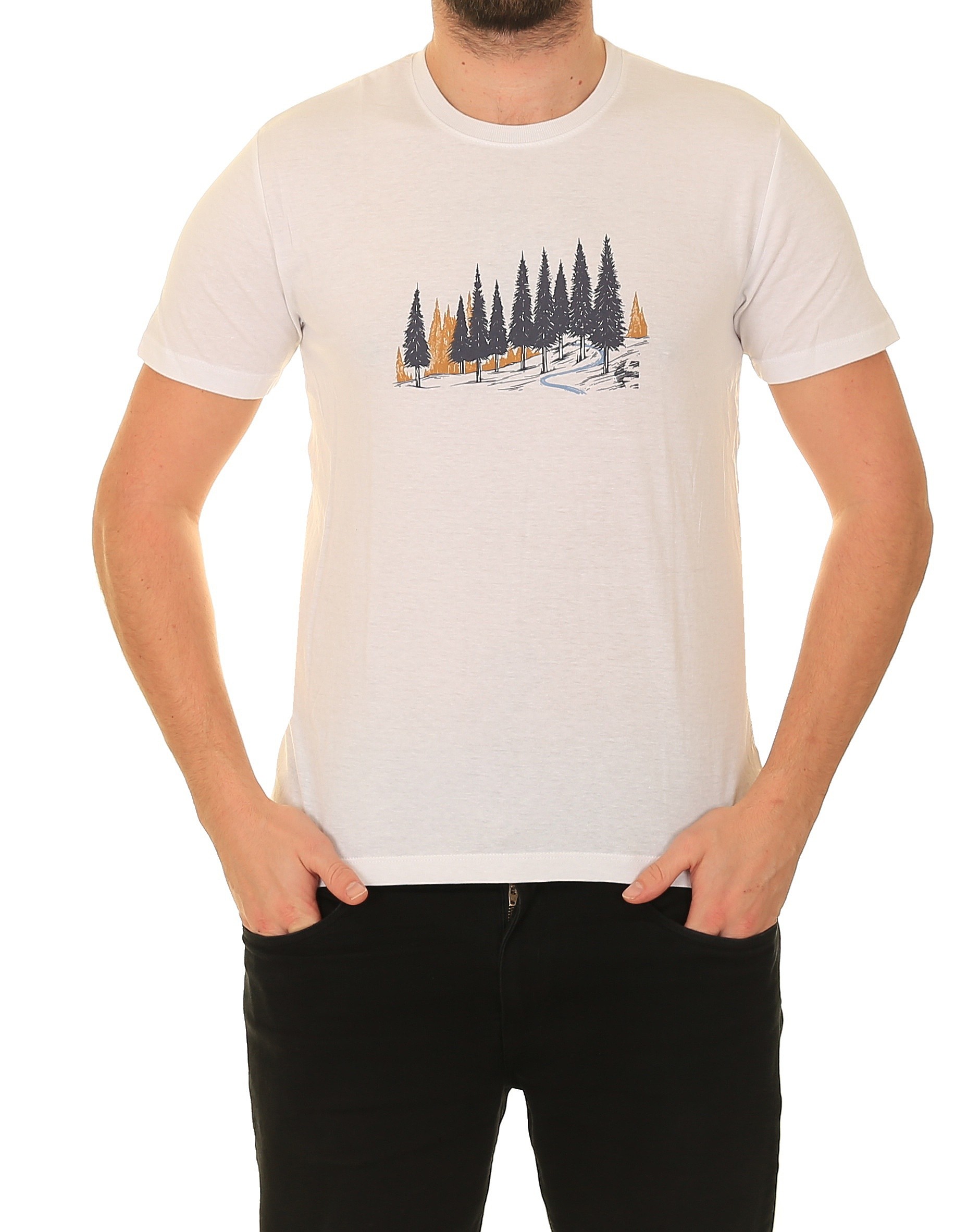 T-shirt Etnies Copse Tech - White - men´s