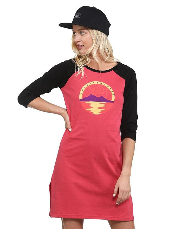 Kleid Horsefeathers Helena - Claret Red - women´s