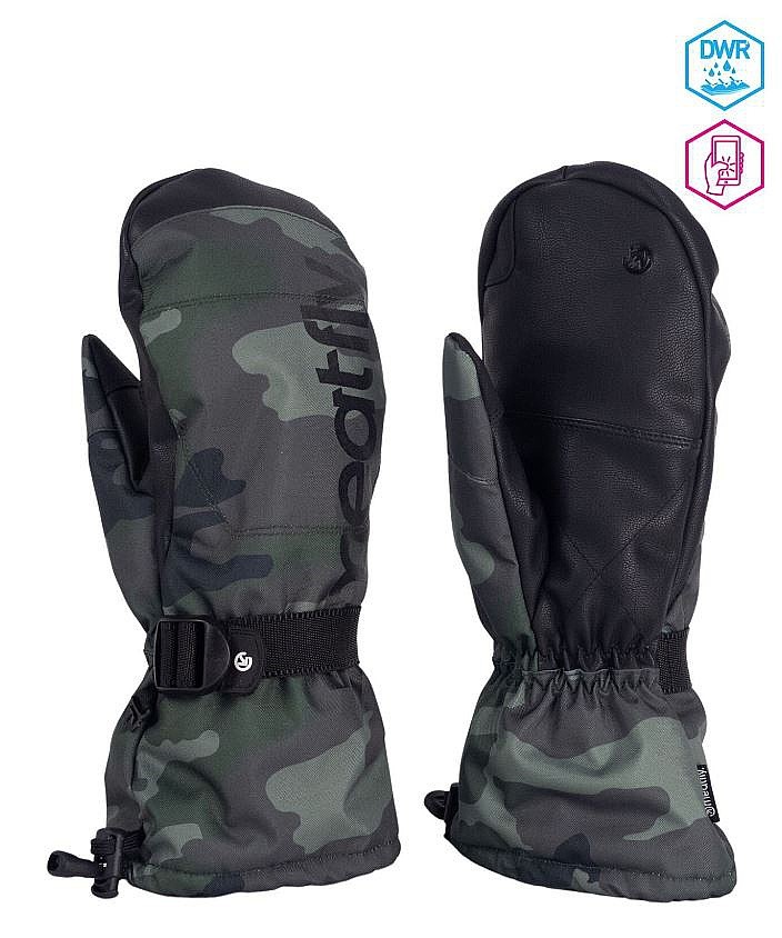 Handschuhe Meatfly Osbourne Mitt - Rampage Camo - men´s