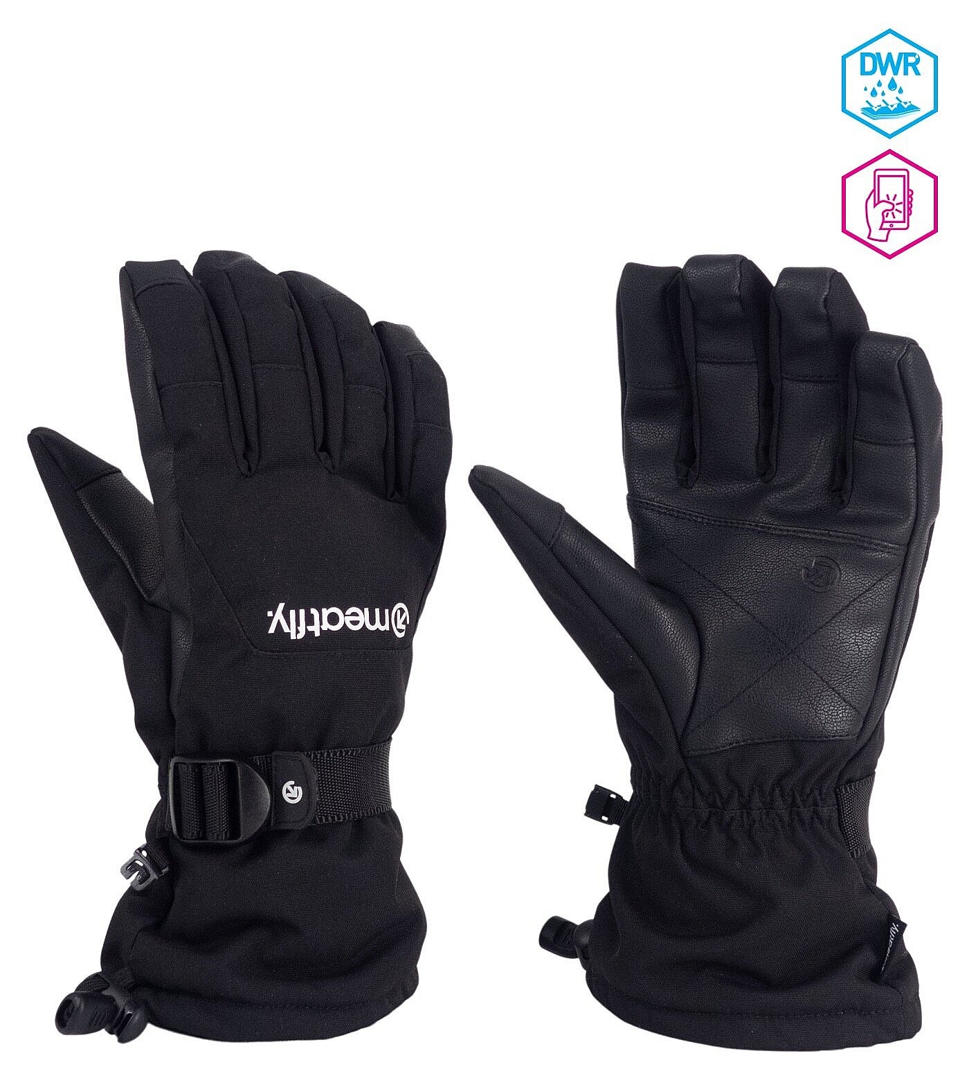 rukavice Meatfly Maiden - A/Black