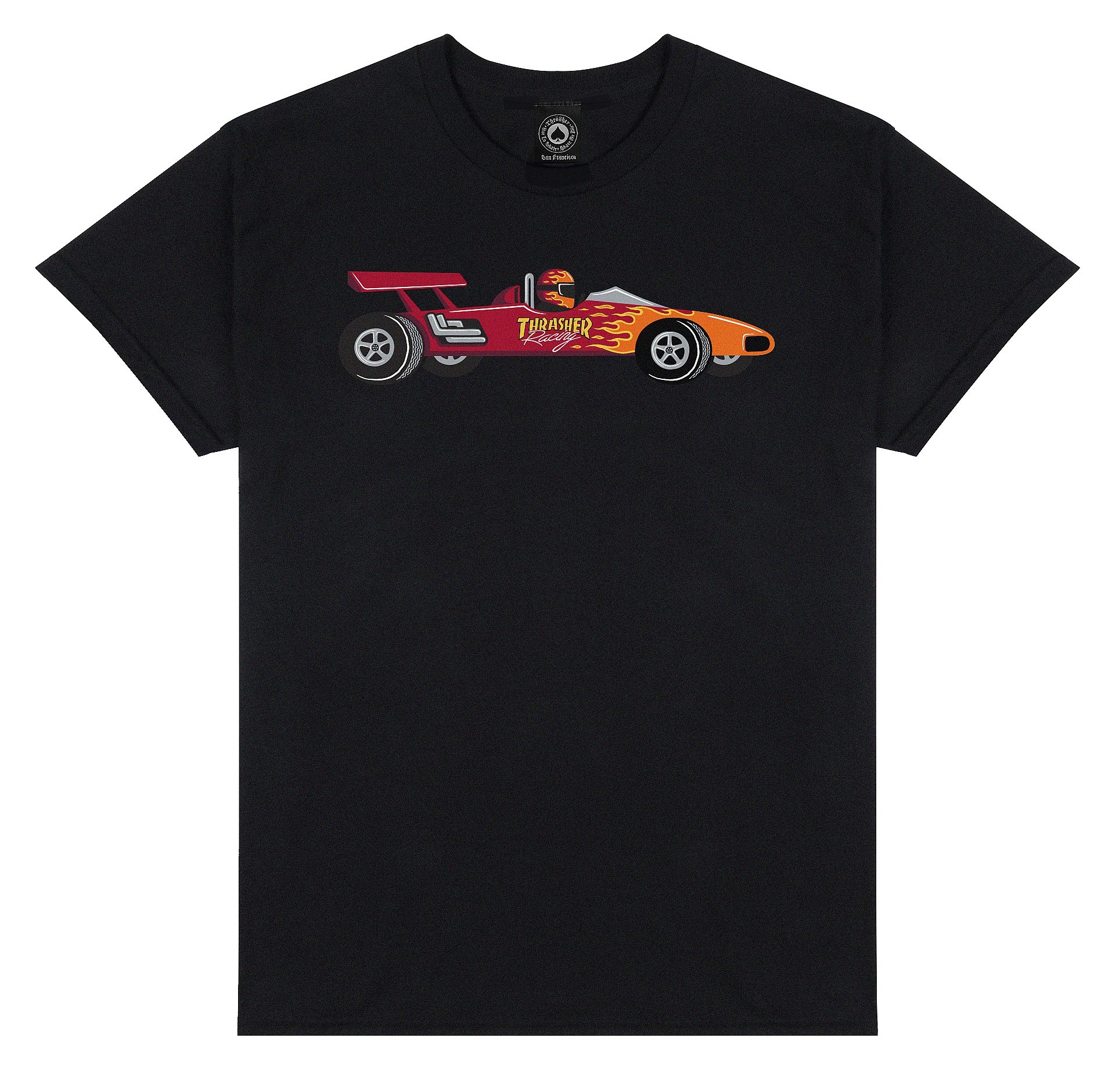 рубашка Thrasher Racecar - Black - men´s