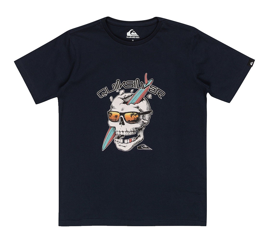 T-shirt Quiksilver One Last Surf - BYJ0/Navy Blazer