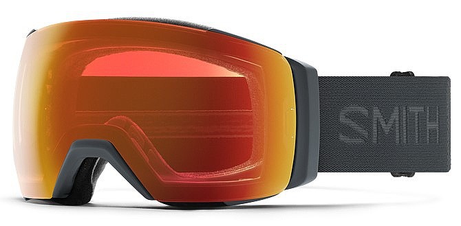 Skibrille Smith I/O MAG XL - Slate/ChromaPop Everyday Red Mirror