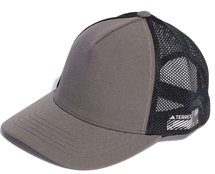 casquette adidas Performance Terrex Trucker - Charcoal/White/Semi Spark - men´s