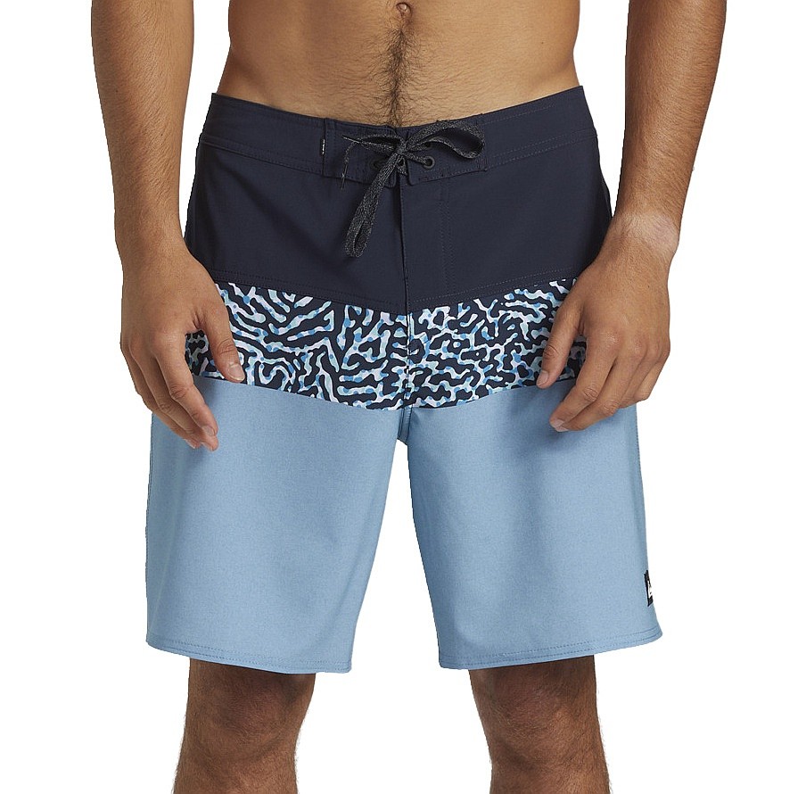 Short de bain Quiksilver Surfsilk Panel 18 - KTP6/Dark Navy - men´s