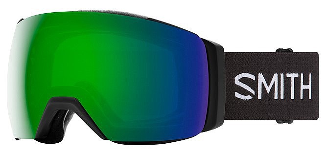 Skibrille Smith I/O MAG XL - Black/ChromaPop Sun Green Mirror