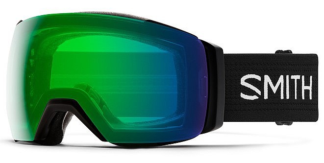 горнолыжные очки  Smith I/O MAG XL - Black/ChromaPop Everyday Green Mirror