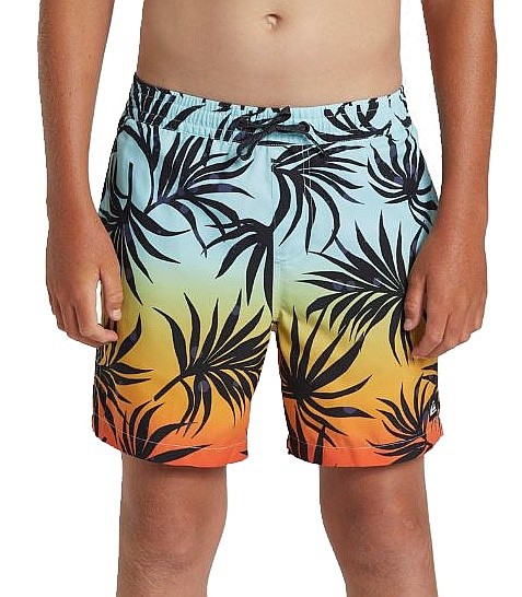 kúpacie šortky Quiksilver Everyday Mix Volley 14 - RQC6/High Risk Red