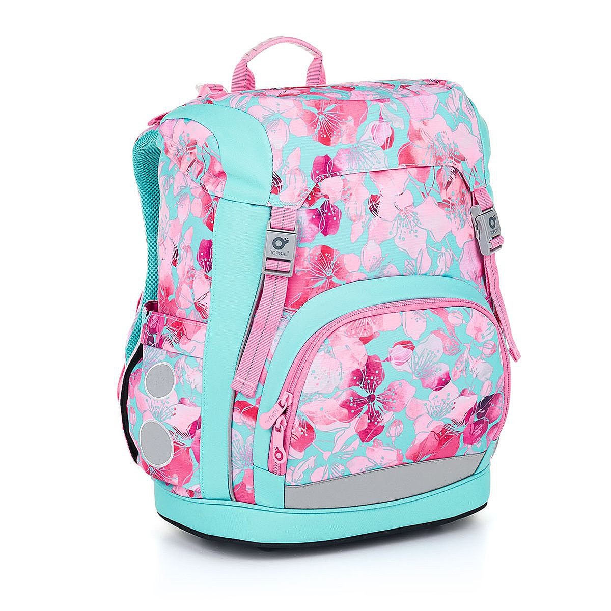 plecak Topgal KIRA 23035 - Pink/Blue/Flowers