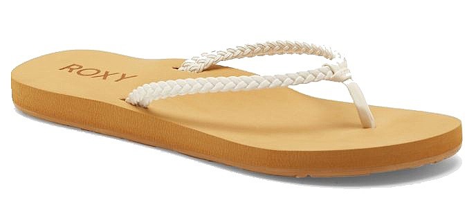 șlapi Roxy Costas II - WHT/White - women´s