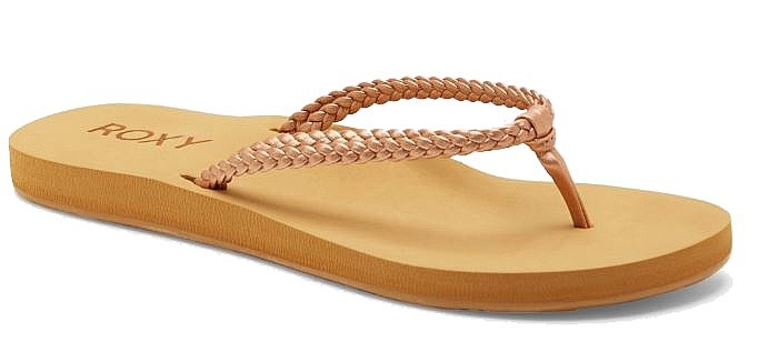șlapi Roxy Costas II - RSG/Rose Gold - women´s