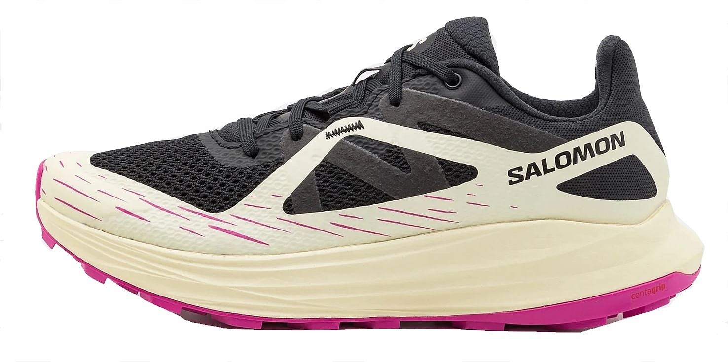Schuhe Salomon Ultra Flow W - Black/Transparent Yellow/Rose Violet - women´s