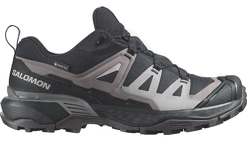 chaussures Salomon X Ultra 360 GTX W - Black/Plum Kitten/Shale - women´s