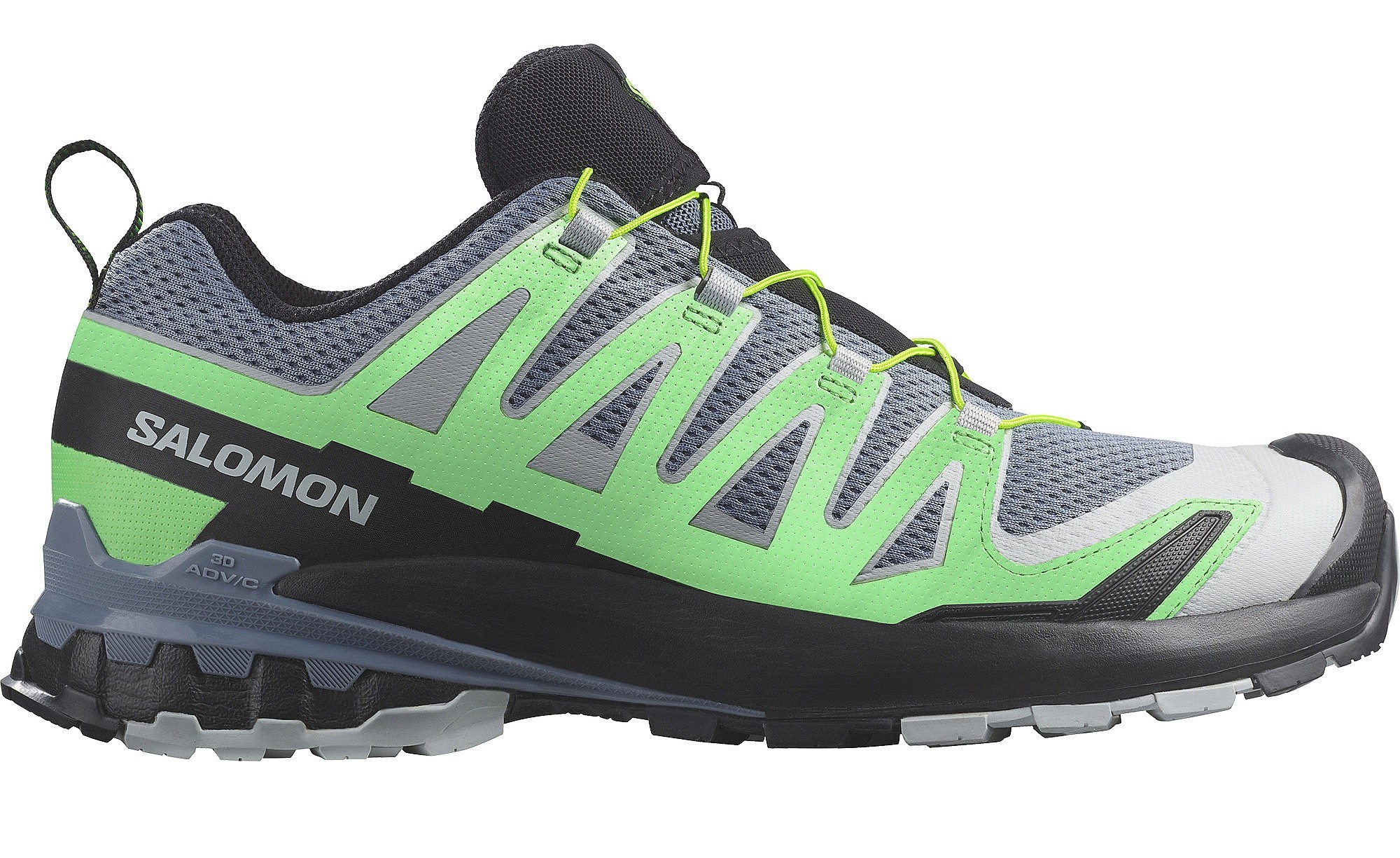 topánky Salomon XA Pro 3D V9 - Flint Stone/Green Gecko/Black