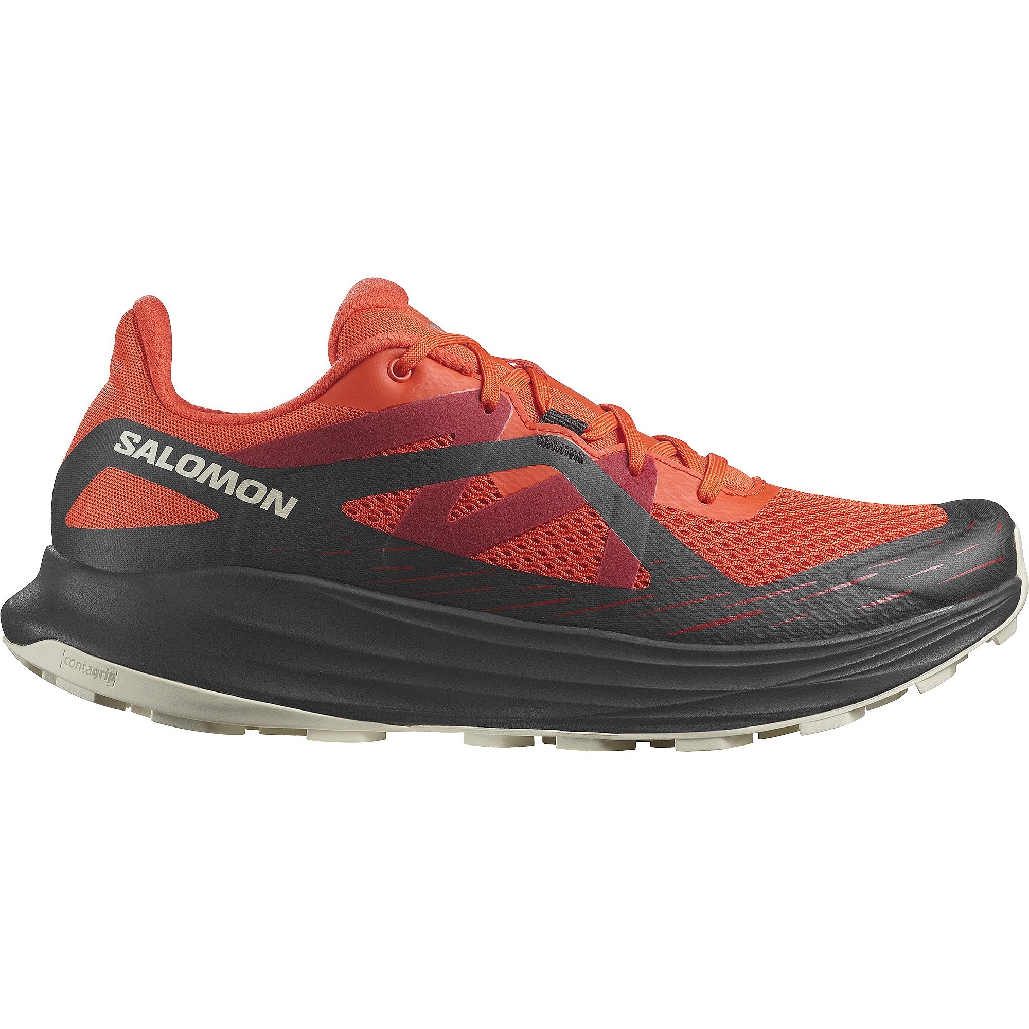 chaussures Salomon Ultra Flow - Cherry Tomato/Black/Almond Milk - men´s