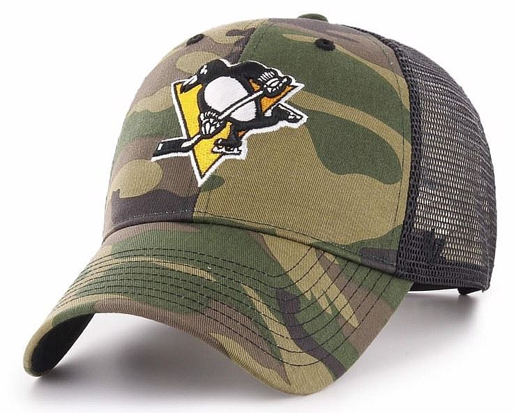 šiltovka 47 Brand NHL Pittsburgh Penguins Branson '47 MVP Trucker - Camo