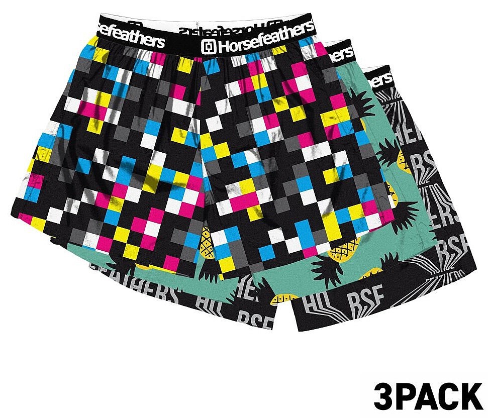 calzoncillos Horsefeathers Frazier 3 Pack - Bundle 4 - men´s